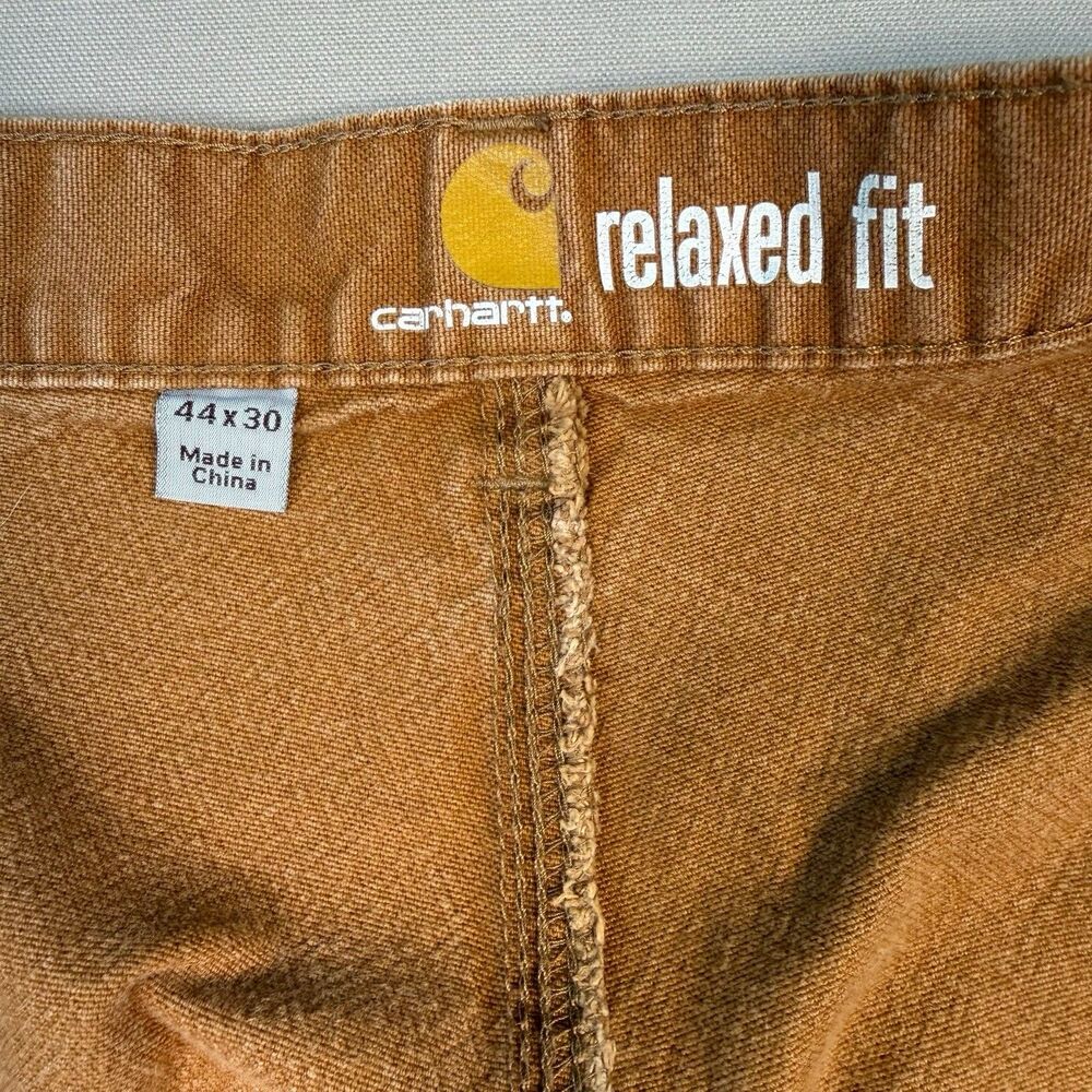 Carhartt Rugged Flex Rigby Cargo Pants Mens 44x30 Brown Relaxed Fit 103279 211 - Picture 4 of 10
